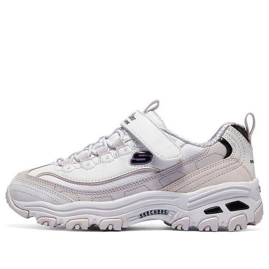 (GS) Skechers Marathon Running Shoes 'White Pink Black' 302526L-WLV