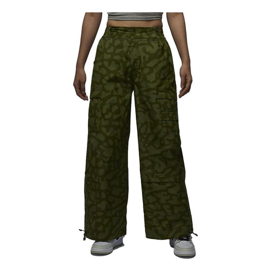 (WMNS) Air Jordan Chicago Pants Asia Sizing 'Light Olive Green' FD7213-340