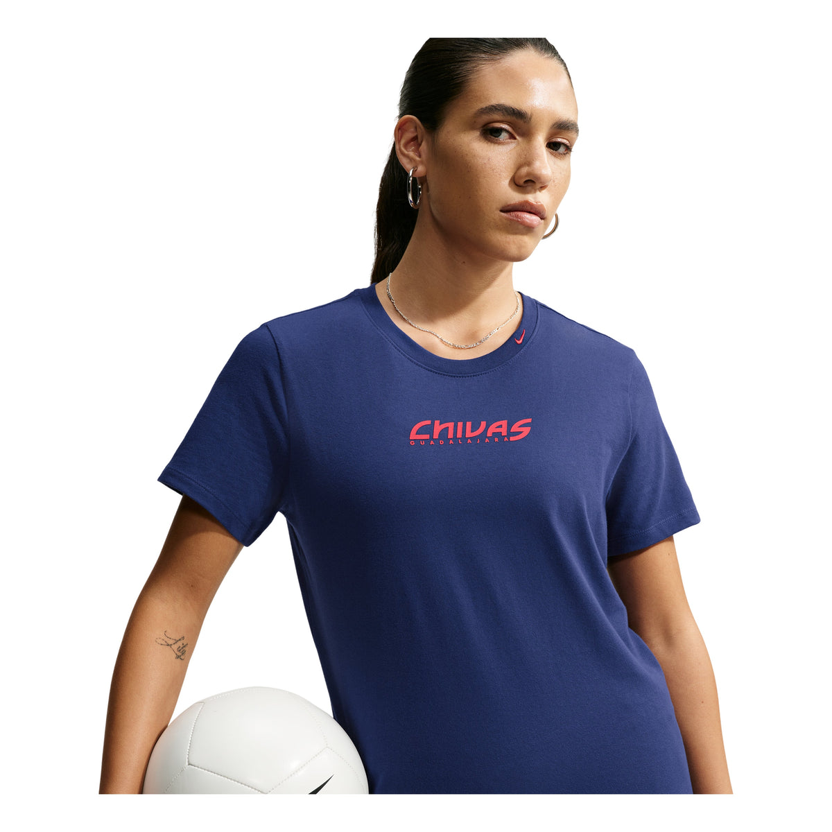 (WMNS) Nike C.D. Guadalajara T-Shirt 'Loyal Blue' IV4846-497 - Nike Professional Edition