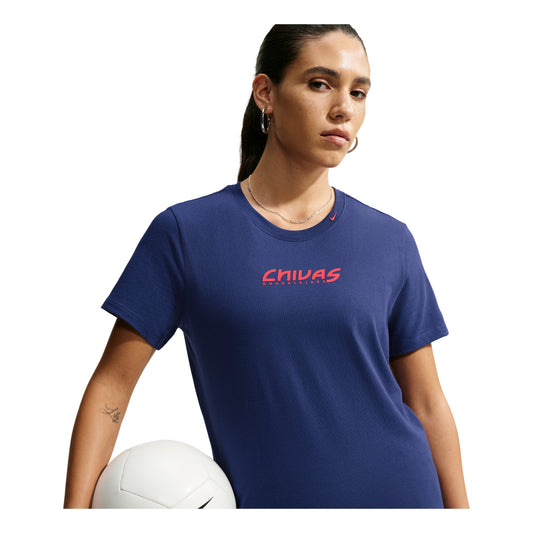(WMNS) Nike C.D. Guadalajara T-Shirt 'Loyal Blue' IV4846-497 - Nike Professional Edition