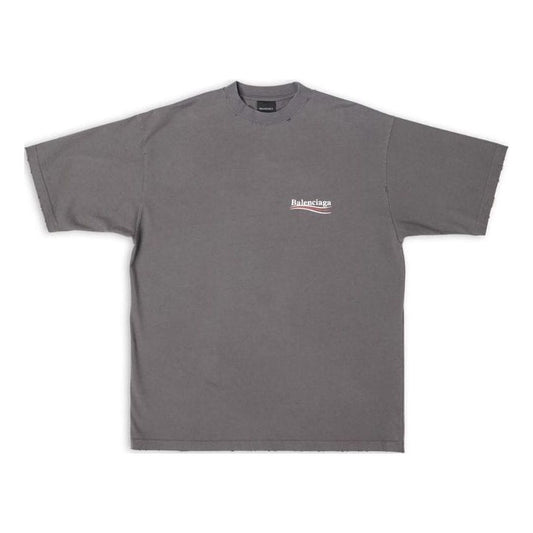 Balenciaga Political Campaign T-Shirt 'Grey' 641675TNVG51227