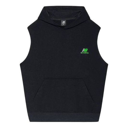 New Balance x Nice Rice Logo Vest Asia Sizing 'Black Green' AMT22382-BK