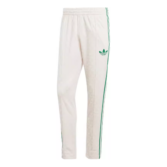 adidas originals Adicolor 70s Monogram Track Pants 'Wonder White Green' IP6984