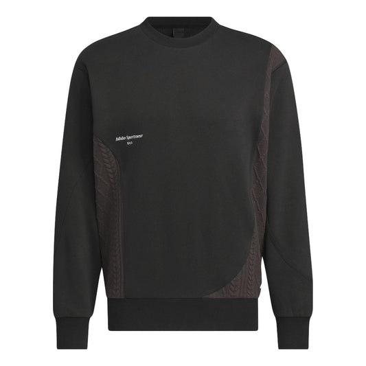 adidas St Wf Sweatshirts Asia Sizing 'Black' IP4982