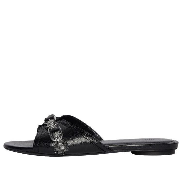 (WMNS) Balenciaga Cagole Sandals 'Black' 694342WAD4E1081