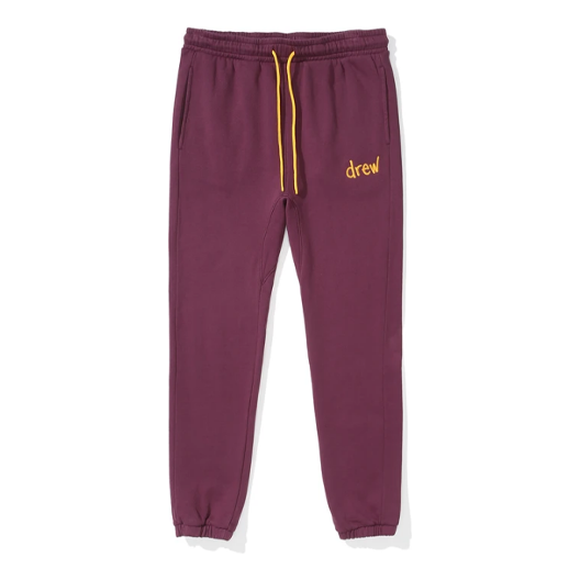 Drew House Scribble Sweatpants 'Berry' DR-FW21-085