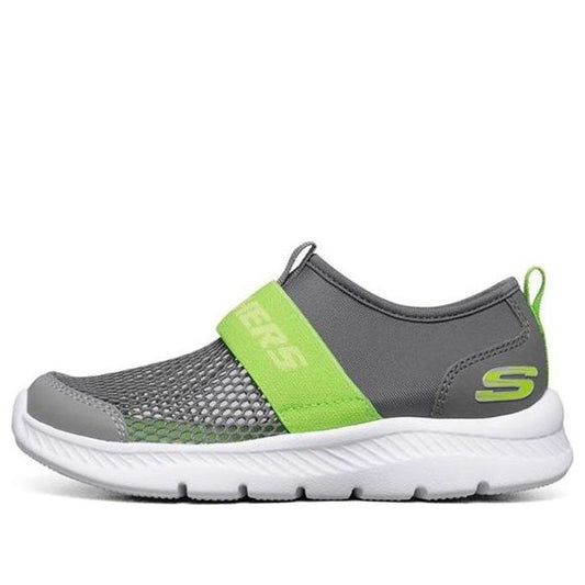 (GS) Skechers Comfy Flex 2.0 'Dark Grey Yellow' 660064L-GYLM