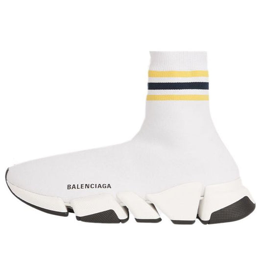 Balenciaga Speed 2.0 Sneakers 'Striped White' 674617W2F609467