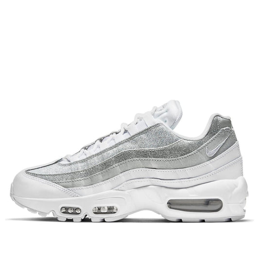 (WMNS) Nike Air Max 95 'White Metallic Silver' DH3857-100