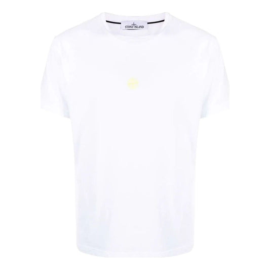 STONE ISLAND Airbrushed Cotton T-shirt 'White' 76152NS97-V0001
