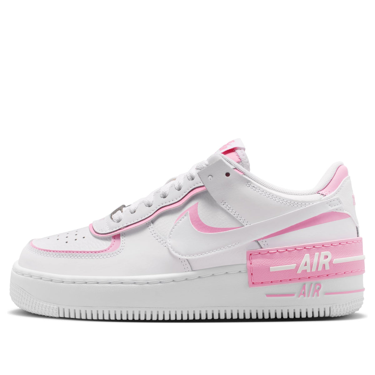 (WMNS) Nike Air Force 1 Shadow 'White Pink Rise' DZ1847-115