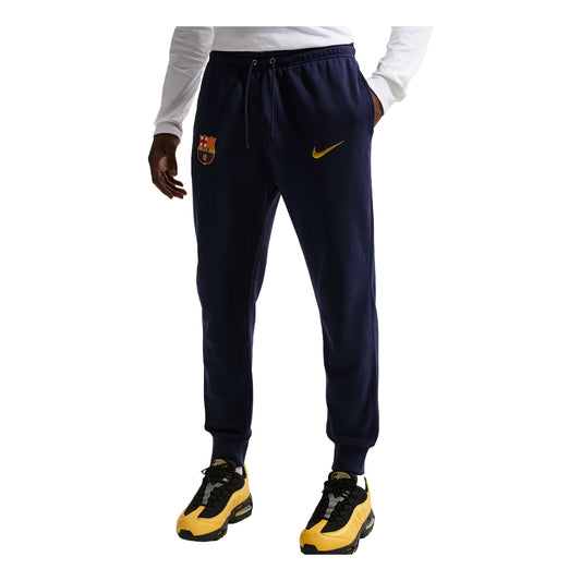 Nike x F.C. Barcelona Club Pants 'Blackened Blue Mineral Yellow' II3406-498