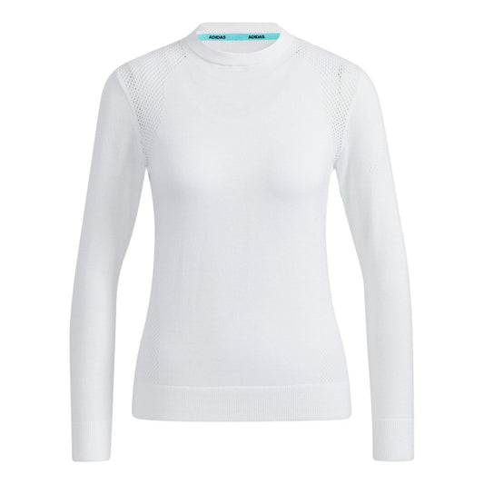 (WMNS) adidas Play Green Pullover Sweater Asia Sizing 'White' HA5845