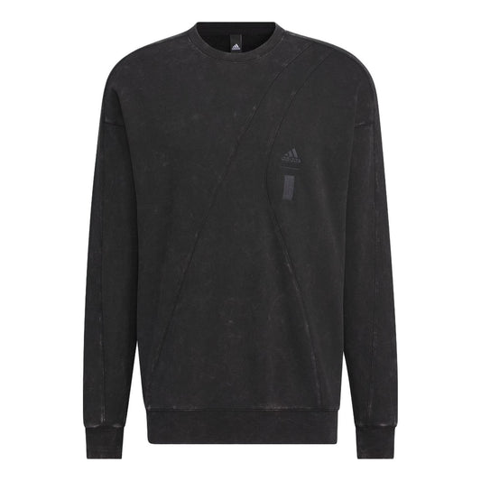 adidas Wuji Dye Crew Sweatshirt 'Black' IS0453