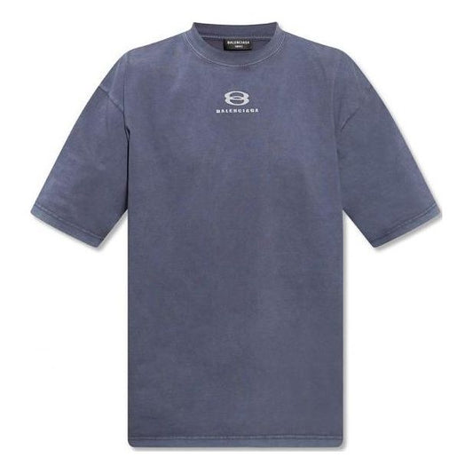 Balenciaga Unity Icon T-Shirt 'Grey' 641675TLVF94197