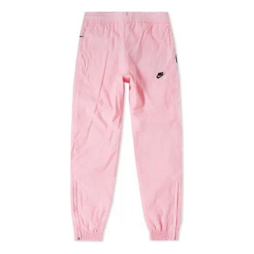 Nike NSW VW Swoosh Woven Pant 'Pink Black' AJ2300-686