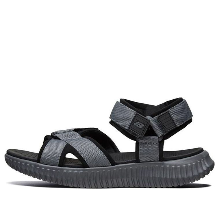 Skechers Elite Flex Sandal 'Grey Black' 51722-CCBK