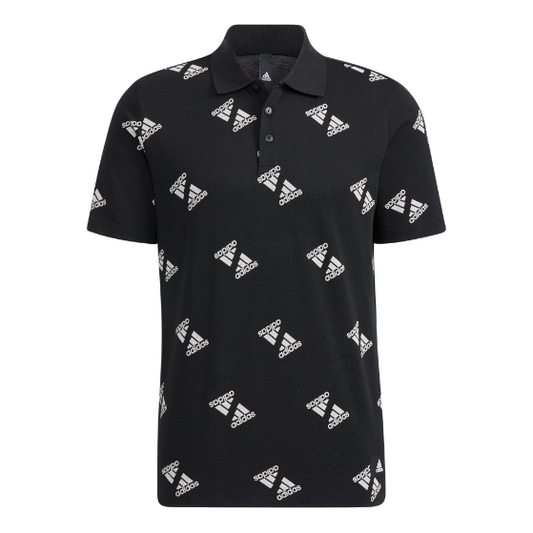 adidas Field Issue BP2 Polo Shirt 'Black White' HE7432