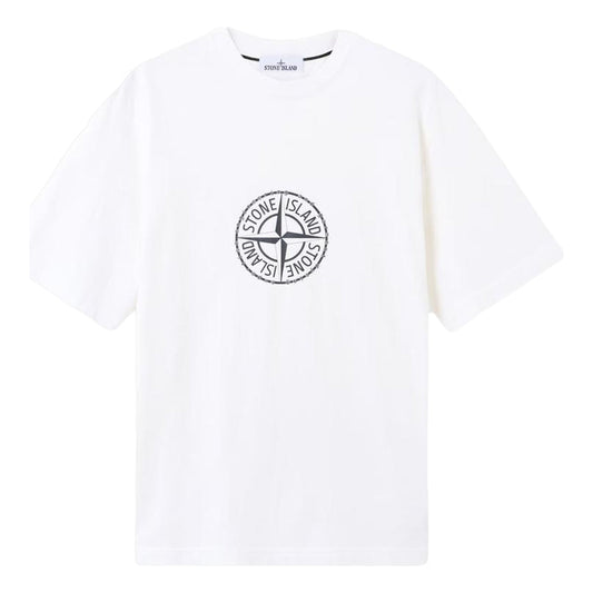 STONE ISLAND 2100001 All Around Compass T-Shirt 'White' L1S152100001S0362V0001