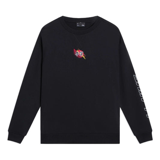 Li-Ning Lifestyle Sportswear Pullover 'Black' AWDS923-3