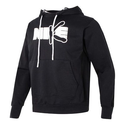 Nike Dri-FIT Standard Issue Premium Pullover Basketball Hoodie 'Black White' DV9502-010