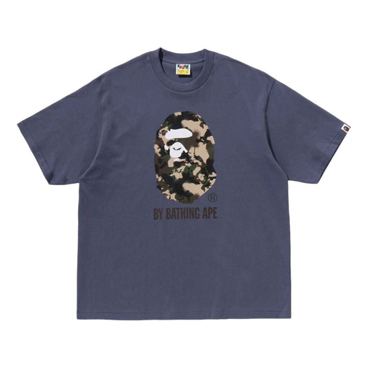A Bathing Ape Map Camo By Bathing Ape Relaxed Fit T-Shirt 'Charcoal' 1L30-110-342-CRL