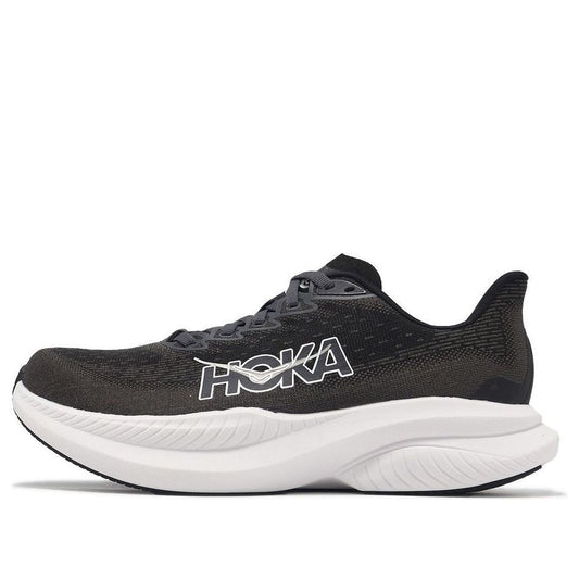 (WMNS) HOKA ONE ONE Mach 6 Wide 'Black White' 1147834-BWHT