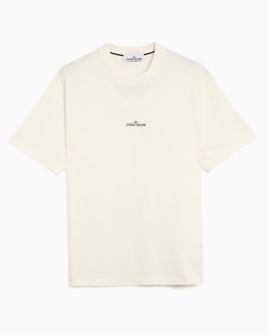 Camiseta con logo Stone Island para hombre